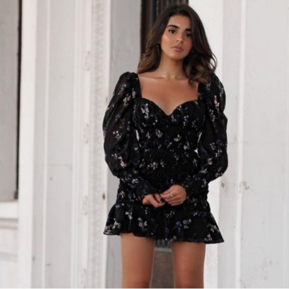 For Love and Lemons Dixon Mini Dress